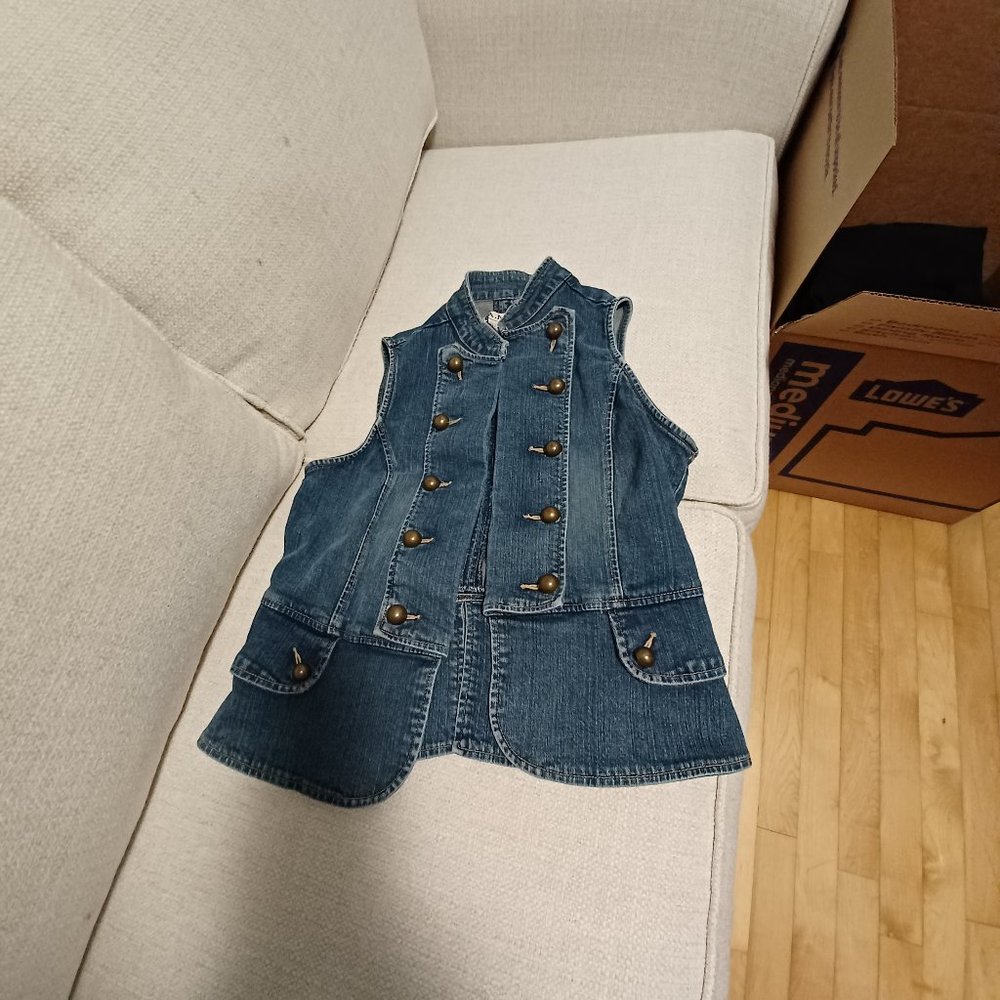 denim vest